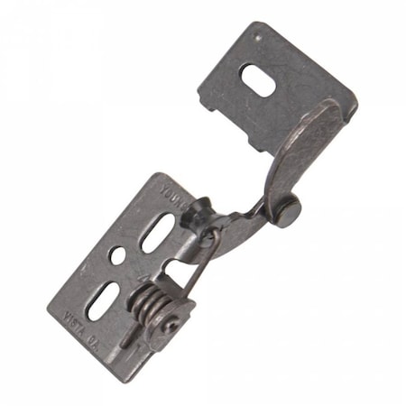 Youngdale Oil Rubbed Bronze 3/8 in. Partial Inset Self-Closing Hinge, PK 10 54.104.07x10